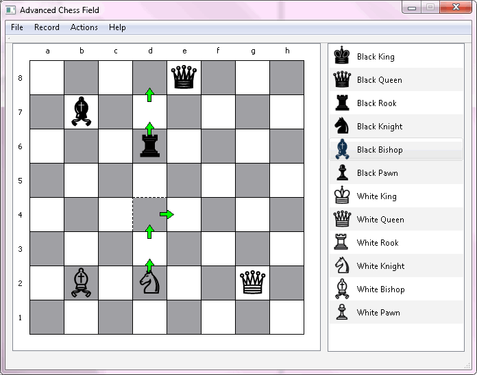 Advanced Chess Field Editor